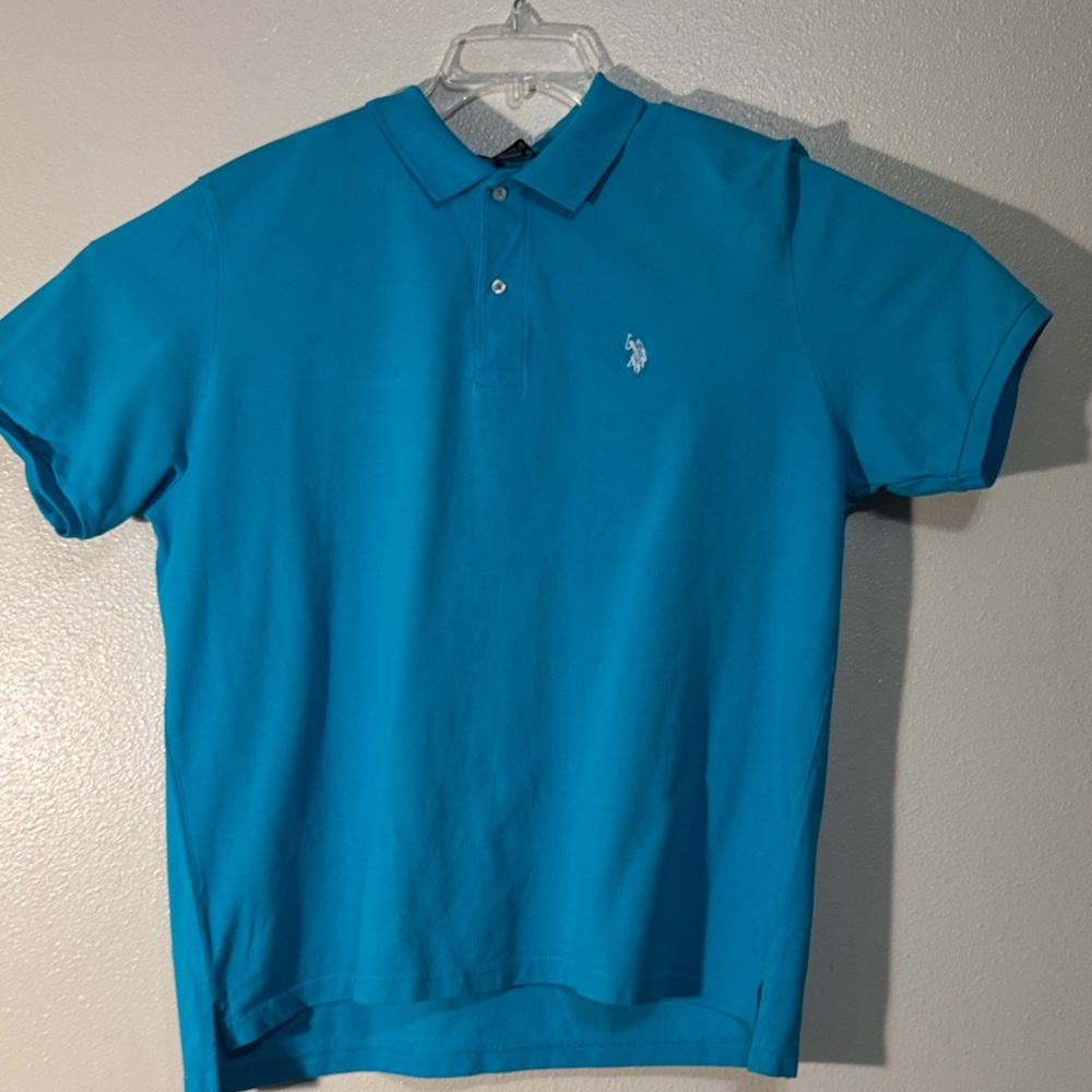 U.S. Polo Assn. Turquoise Polo Shirt